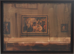 Eltjon Valle, Senza titolo, cm 57 x 77, tecnica mista